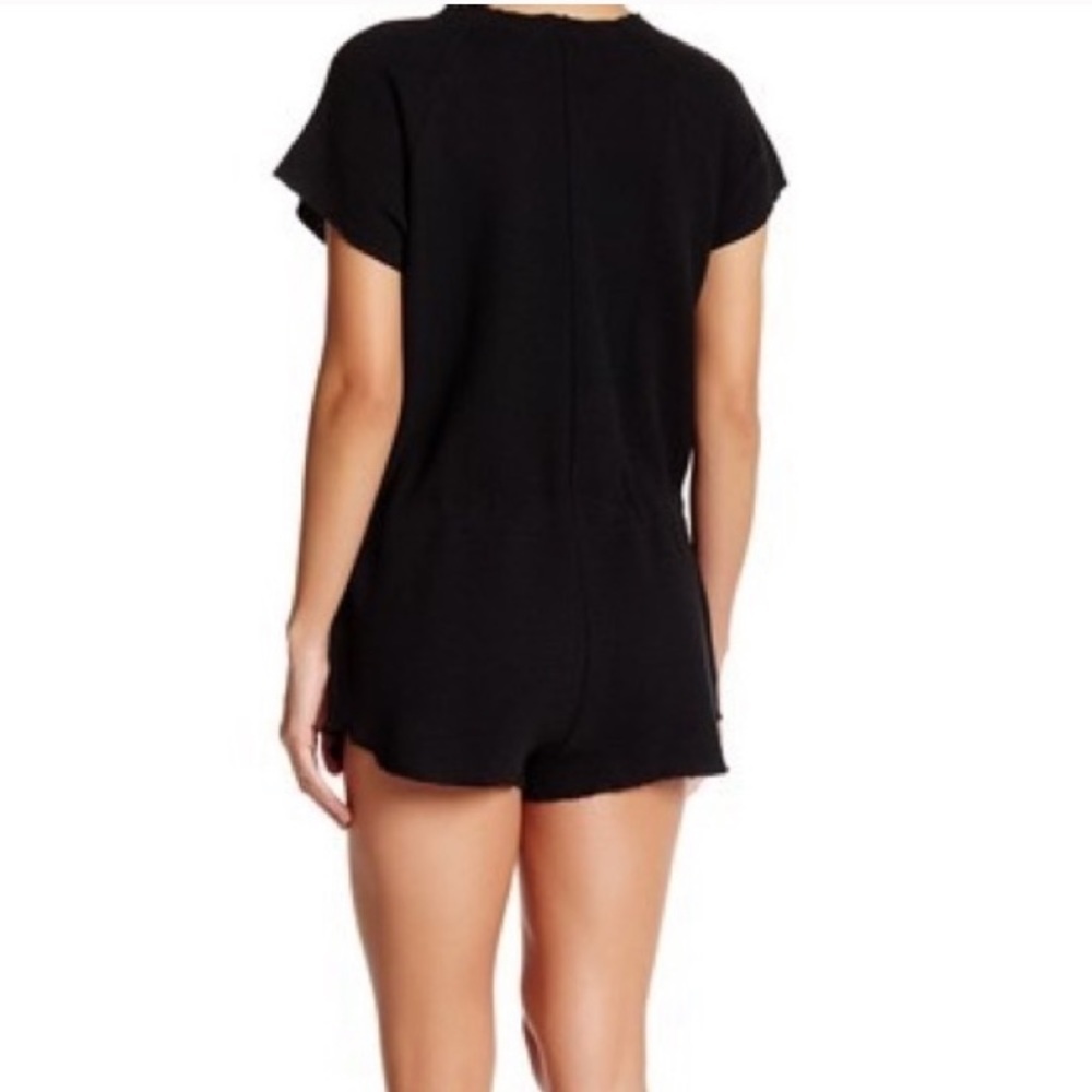 Solid + Striped Romper - image 4